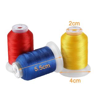 GCP Products 50 Spools Embroidery Machine Thread Kit Including 40 Brother  Colors+8 Variegated Colors