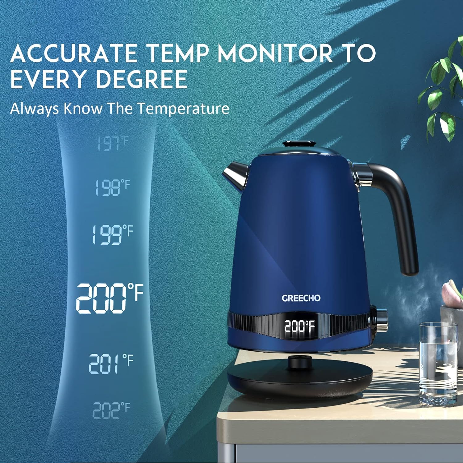 GCP Products GCP-US-577949 Electric Kettle Temperature Control