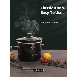 GCP Products GCP-US-571167 Small Slow Cooker, 2-Quart, Free Liners