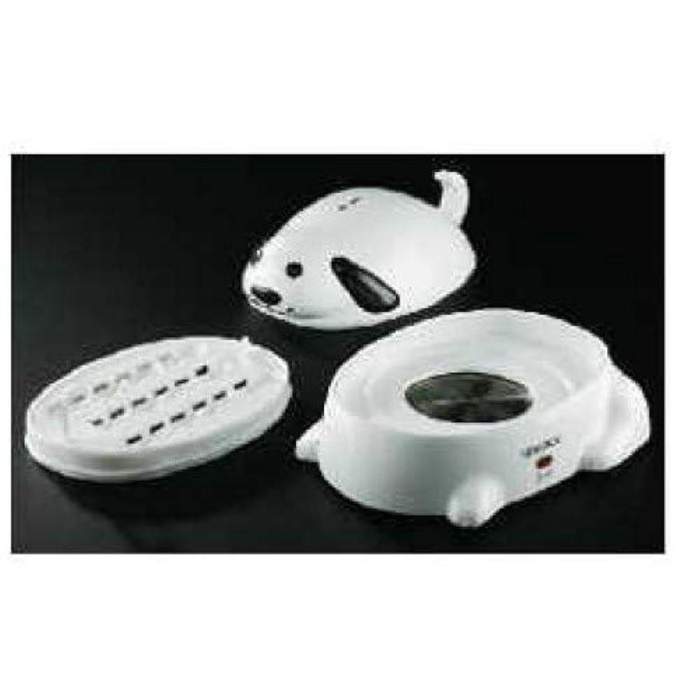 GCP Products Hero Electric Hot-Dog Steamer, White