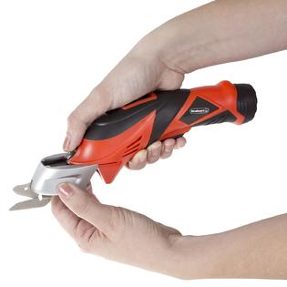 GCP Products Cordless Electric Scissors With Two Blades - Fabric