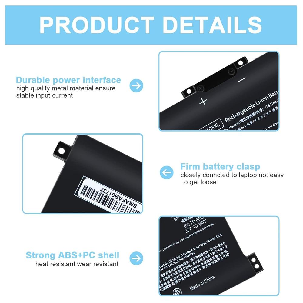 GCP Products Battery For Hp Envy X360 Convertible 15M-Cn0Xxx 15-Cr0Xxx 15M-Cn0012Dx 15M-Bp0Xx 15-Bq2Xx 15M-Cn0011Dx 15M-Bp112Dx 15M-Bp1Xx …