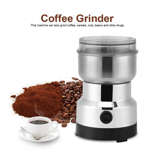 Coffee Bean Grinder Electric Portable Nut Herb Grind Spice Crusher Mill  Blender