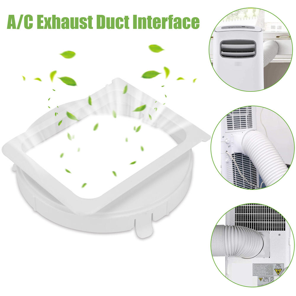 Great Choice Products Exhaust Duct Interface For Portable Air Conditioner A/C Hose Tube Pipe Connector
