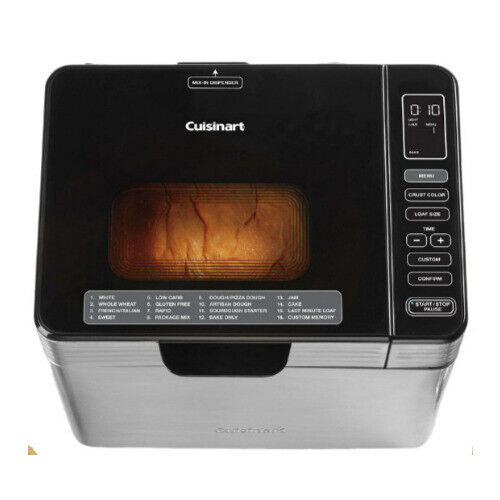 Cuisinart Custom Convection 16 Menu Programs 2 Pound Capacity Bread Maker