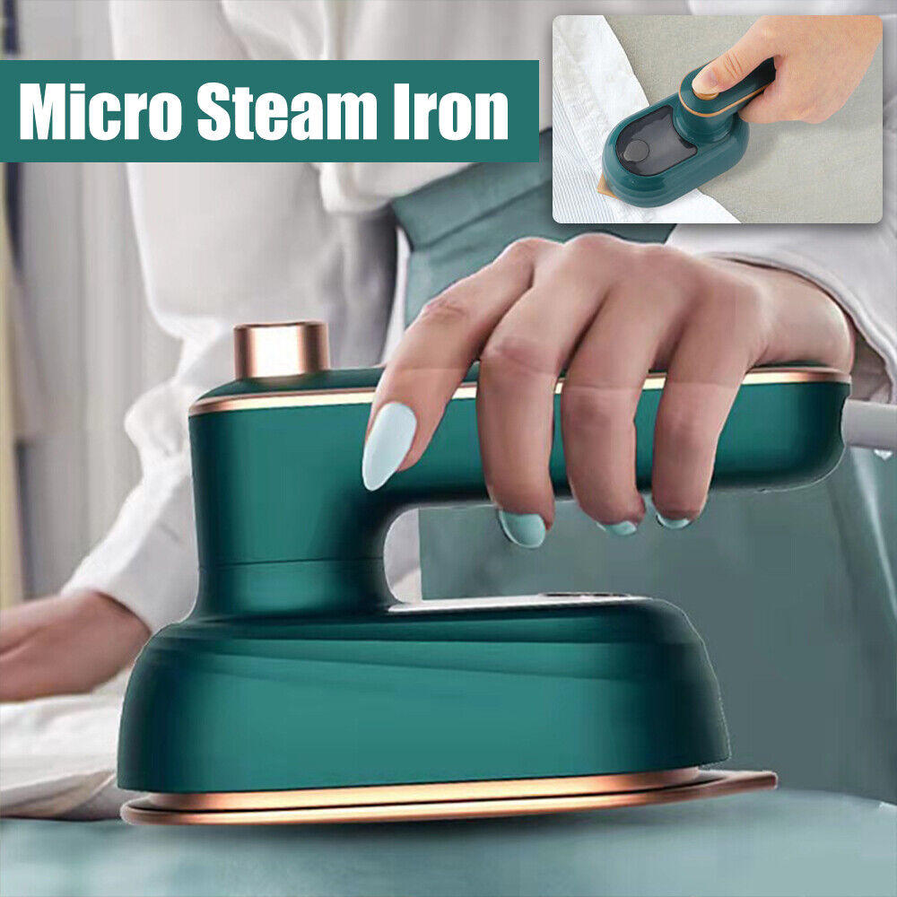 GCP Products Mini Portable Micro Steam Iron Machine Steamer Handheld Clothes Ironing Abs