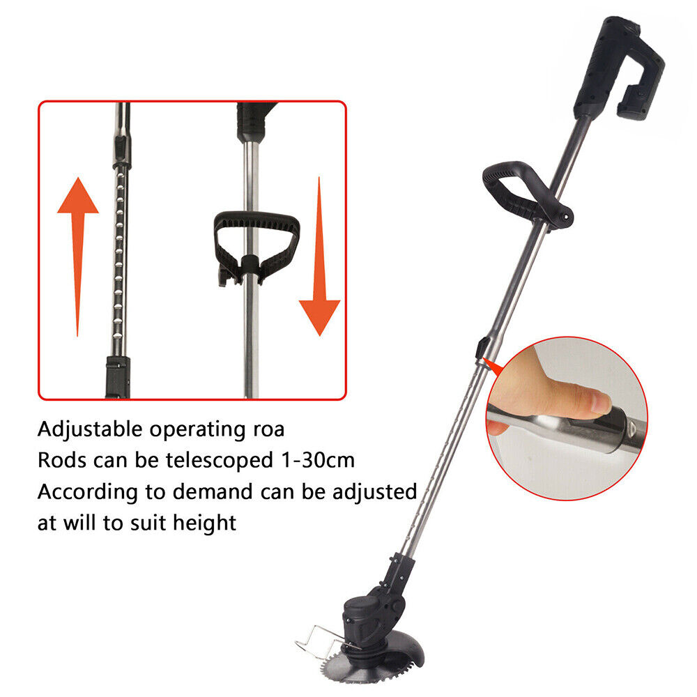 GCP Products New Electric Weed Eater Lawn Edger Cordless Grass String Trimmer Cutter Tool