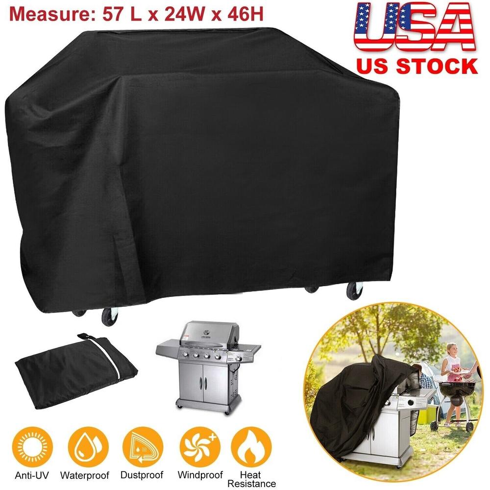 GCP Products 57" Gas Grill Cover Barbeque Grill Covers For Weber, Holland Bbq Grill Cover