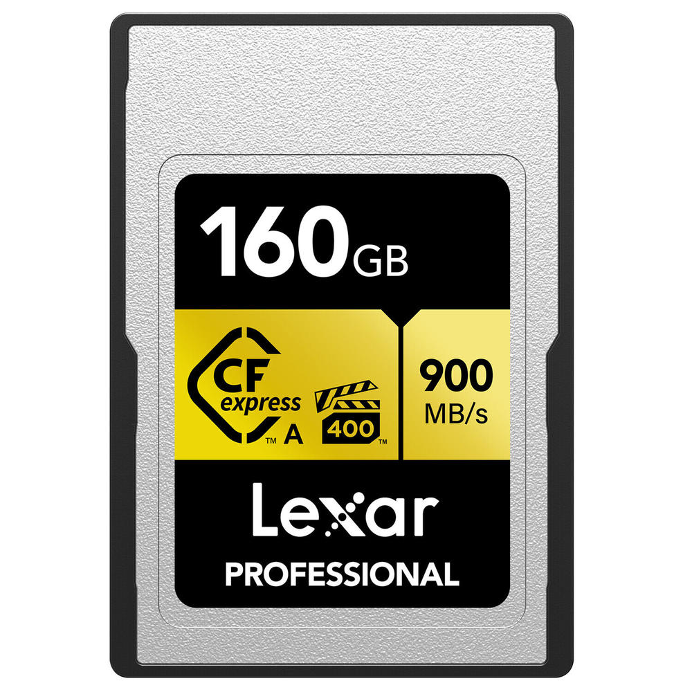 GCP Products 160Gb Cfexpress Type A Pro Gold R900/W800 Memory Card