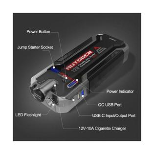 GCP Products 4000A Car Battery Jump Starter Lithium Jump Box (10.0L Gas And  10.0L