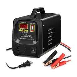 GCP Products Car Battery Charger-24V/12V Fully-Automatic Battery Charger for Lead-Acid Batteries