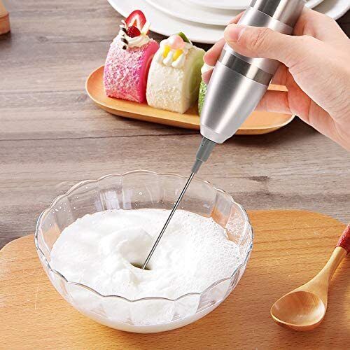 GCP Products GCP-923-678742 Handheld Milk Frother Automatic Foam Maker Whisk  Mixer For Coffee Cappuccino