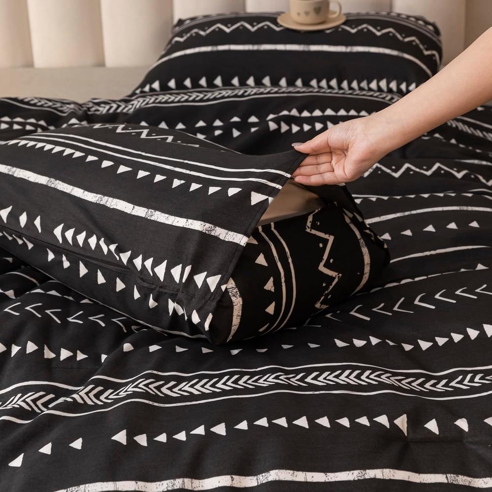 Aztec Bed Great Choice Products Aztec Black King Size Comforter Set, Folkloric ...