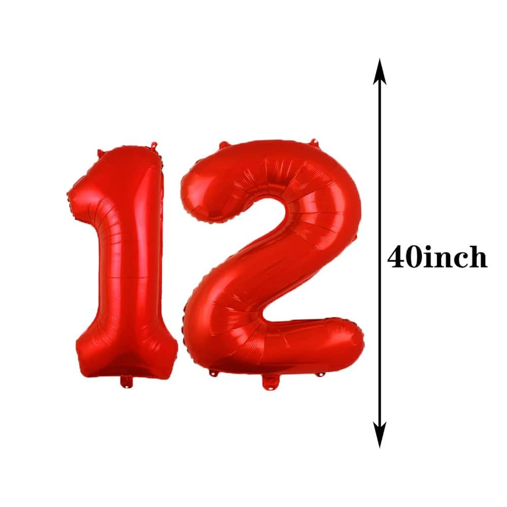 Great Choice Products Sweet 12Th Birthday Decorations Party Supplies ...