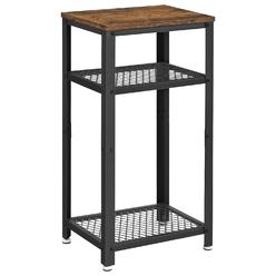 Great Choice Products Tall Side Table, Telephone Table, End Table With 2 Mesh Shelves, For Living Room, Bedroom, Home Office, 11.8 X 15.7 X 29.5 In?