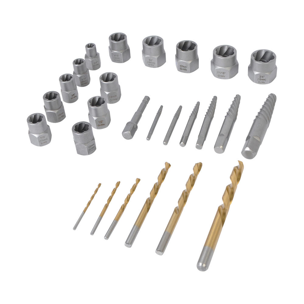 Lug Ripper Replacement Bit Great Choice Products Screw & Bolt Extractor / Right Drill Bit Kit ...