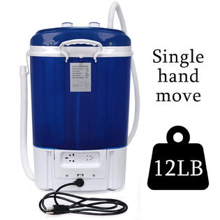 Great Choice Products 3kg Mini Portable Washing Machine w/ Spinner Tim