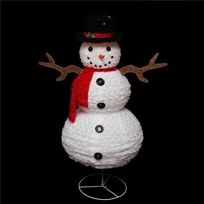 Great Choice Products Hw 75-De9220L Led Christmas Outdoor Decoration, Skating Snowman, 54-In. -