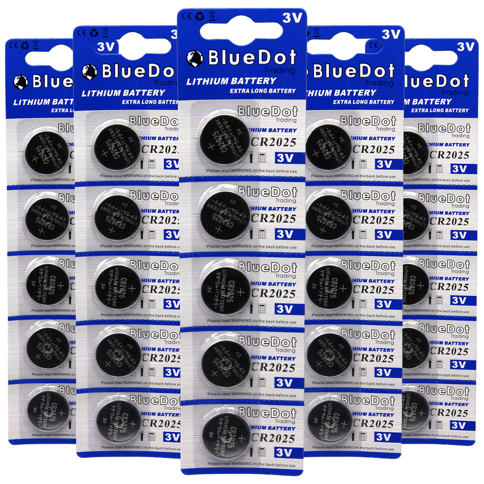 Great Choice Products 25 Cr2025 3 Volt Cr 2025 Dl2025 Br 2025 Lithium Button Cell Battery Usa Us Ship