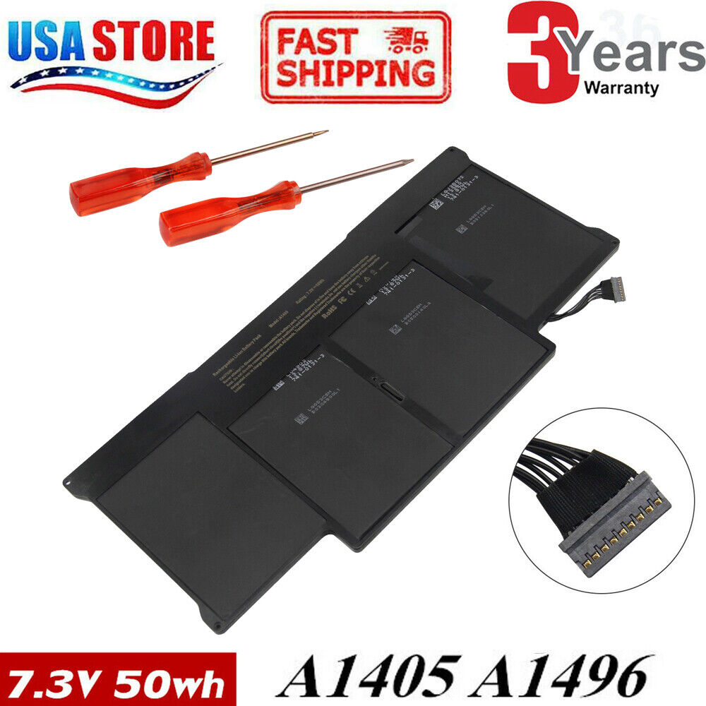 Great Choice Products A1466 Battery For Apple Macbook Air 13" Mid 2012 2013 Early 2014 /15 A1405 A1496