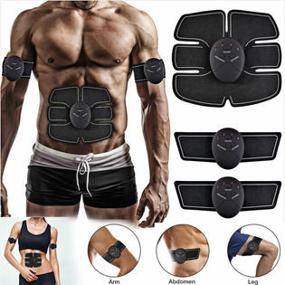 Great Choice Products Electric Muscle Toner Machine Abs Toning Belt  Simulation Fat Burner Belly Shaper