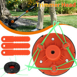 Great Choice Products Universal Trimmer Head Replace Cutter Tool For Gas Electric Weedeater Weed Eater