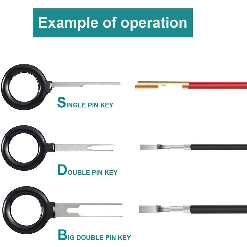 Great Choice Products 82Pcs Pin Ejector Wire Kit Extractor Auto ...