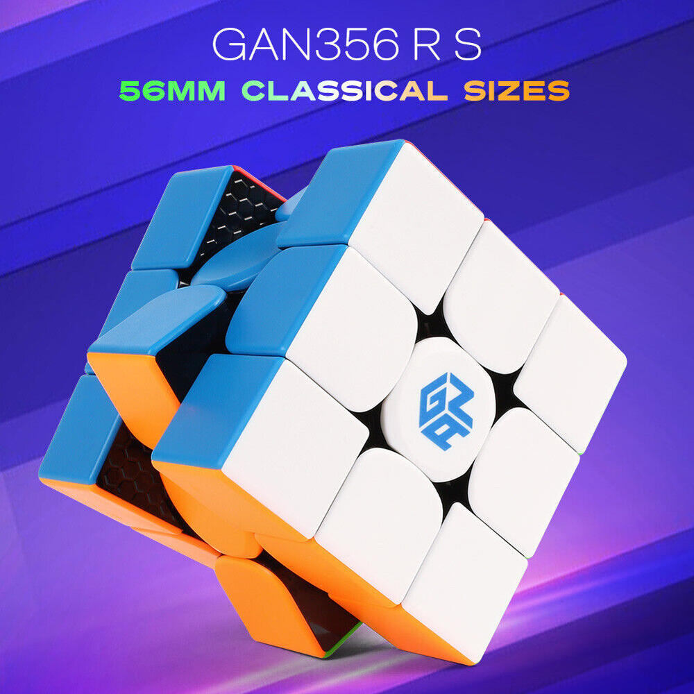 Great Choice Products Gan 356 R S Speed Cube Gans 356R Stickerless Gan356 Rs 3X3X3 Speedcube Ges V3