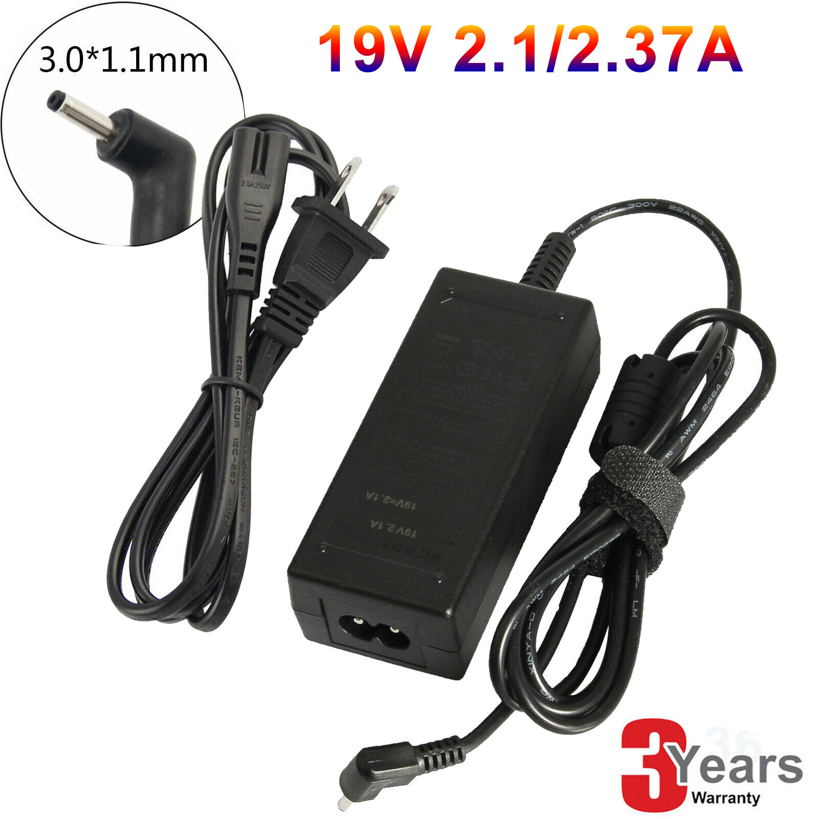 Great Choice Products Tablet Charger For Acer Iconia W3 W3-810 A100 A200 A210 A500 A501 Ac Adapter