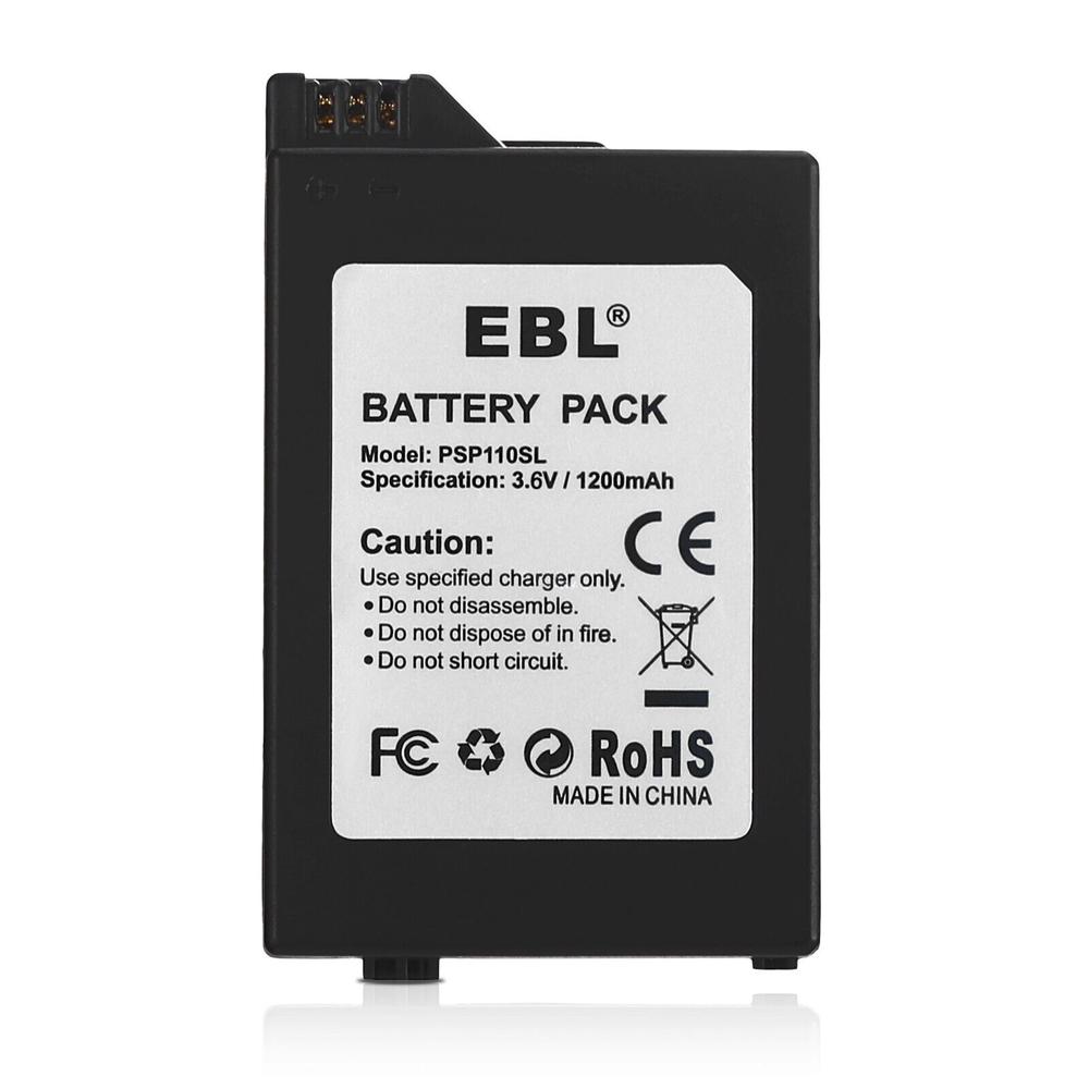 Great Choice Products 2Pcs Psp-S110 Battery For Sony Psp-2000 Psp-3000 Lite Slim 1200Mah