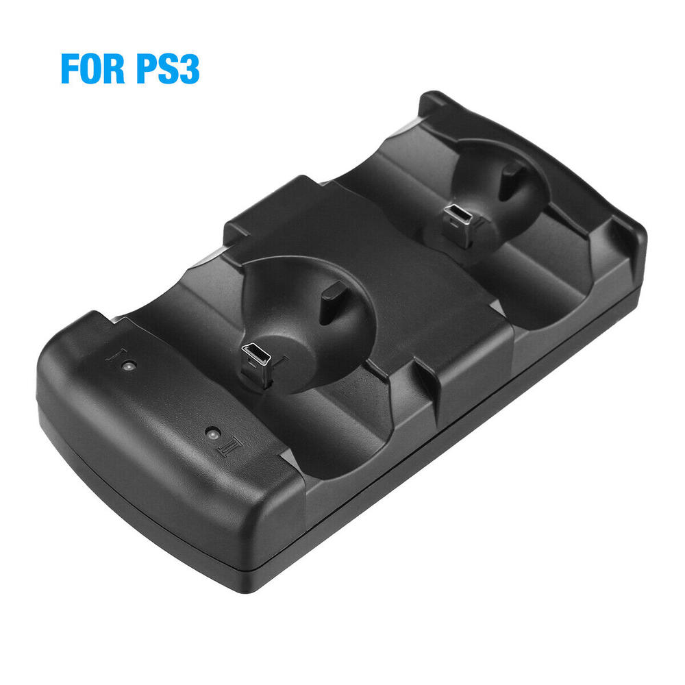 Great Choice Products For Playstation 3 Ps3/Move Dual Controller Charger Charging Dock Station Stand