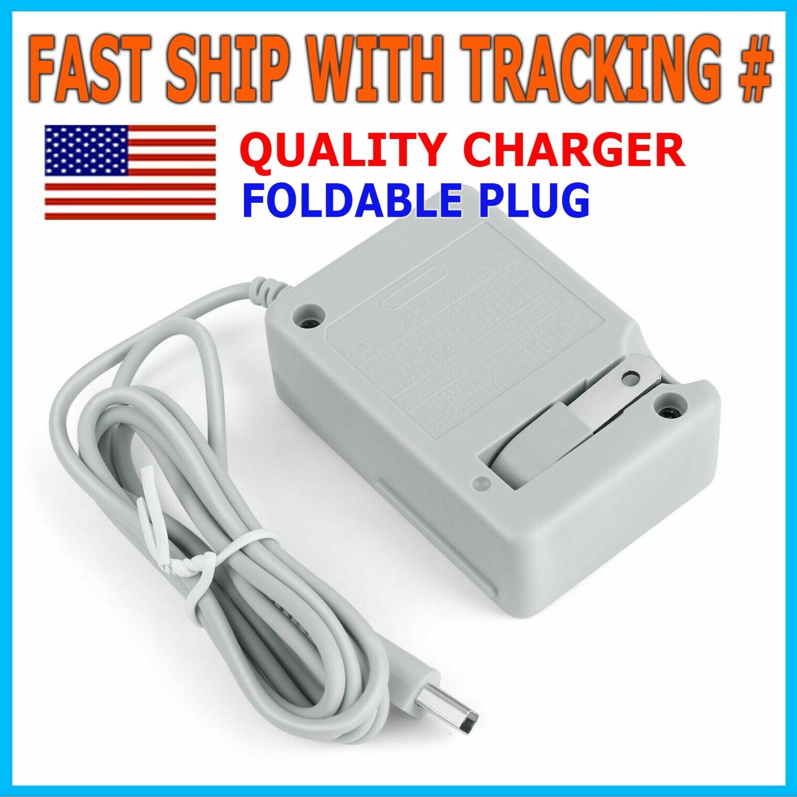 Great Choice Products Ac Adapter Home Wall Charger Cable For Nintendo Dsi/ 2Ds/ 3Ds/ Dsi Xl System Us