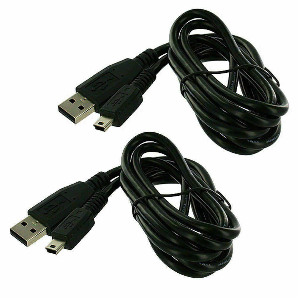 Great Choice Products 2 X 3Ft For Sony Playstation 3 Ps3 Wireless Controller Usb Charging Cord Cable