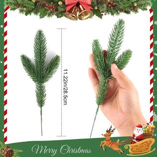 Great Choice Products 50 Pcs Artificial Pine Branches Christmas