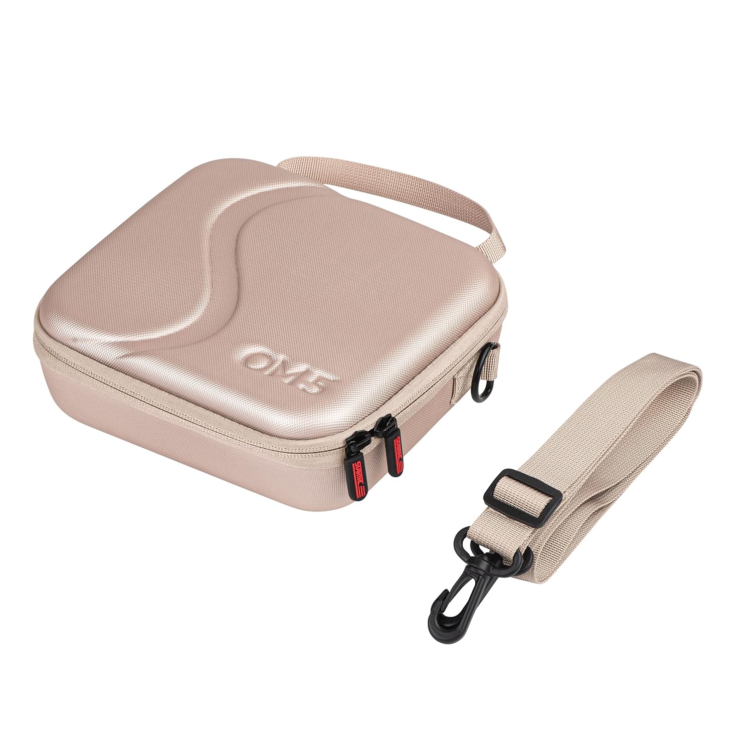 Zell Electronics Zell Om 5 Case,Waterproof Portable Storge Shoulder Bag Travel Case For Dji Om 5 Gimbal Stabilizer Accessories(Gold)