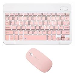 GCP Products Bluetooth Keyboard And Mouse Combo Ultra-Slim Portable Compact Wireless Mouse Keyboard Set For Android