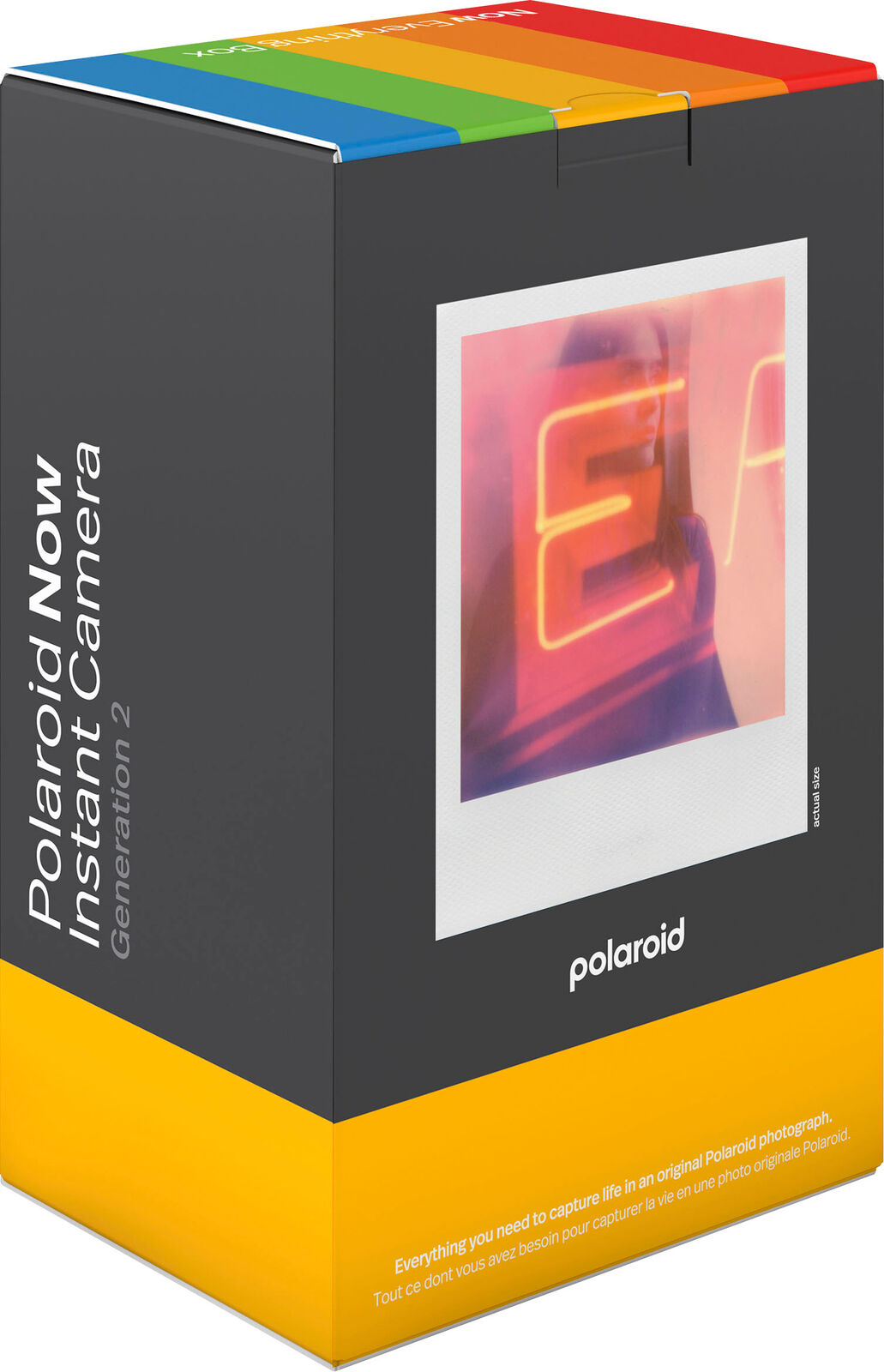 Polaroid - Now Instant Film Camera Bundle Generation 2 - Black & White