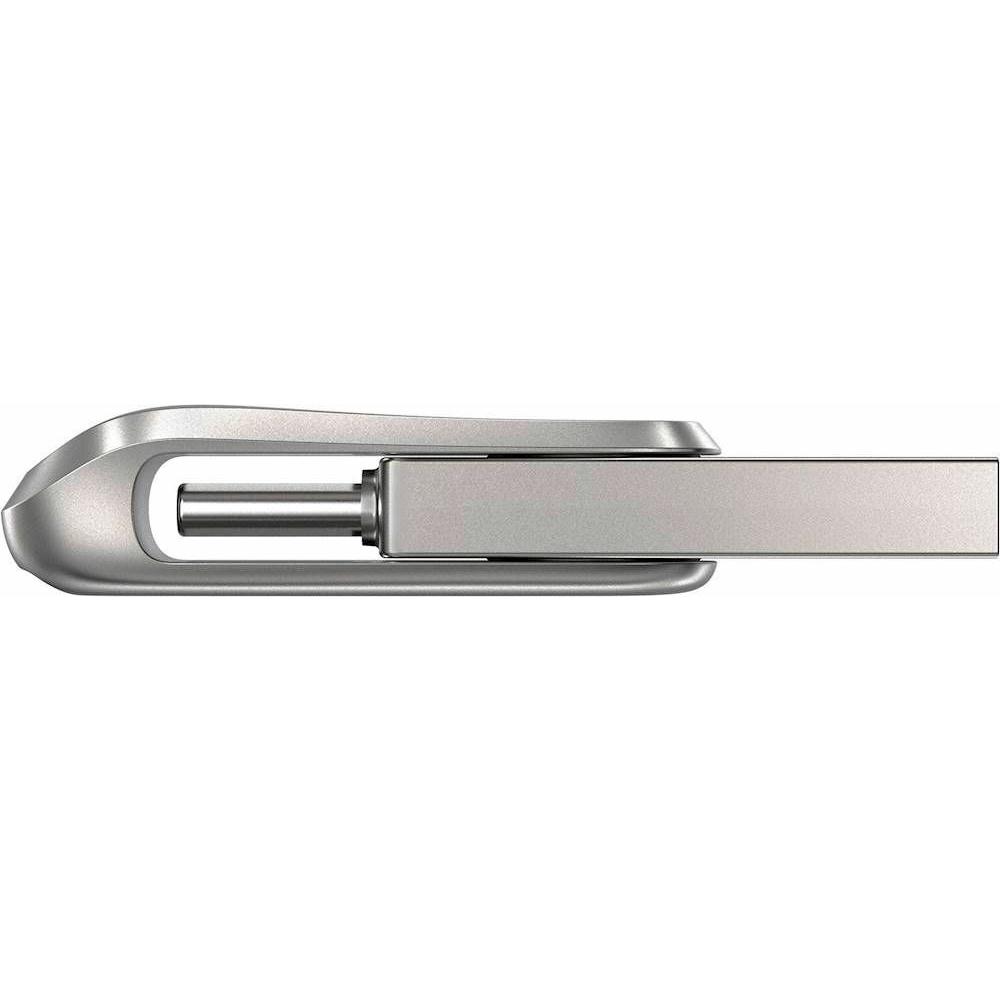 SanDisk - Ultra Dual Drive Luxe 256GB USB 3.1, USB Type-C Flash Drive - Silver