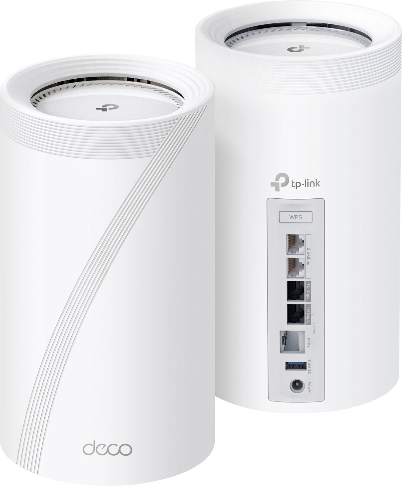 TP-Link - Deco BE33000 Quad-Band Mesh Wi-Fi 7 System (2-Pack) - White