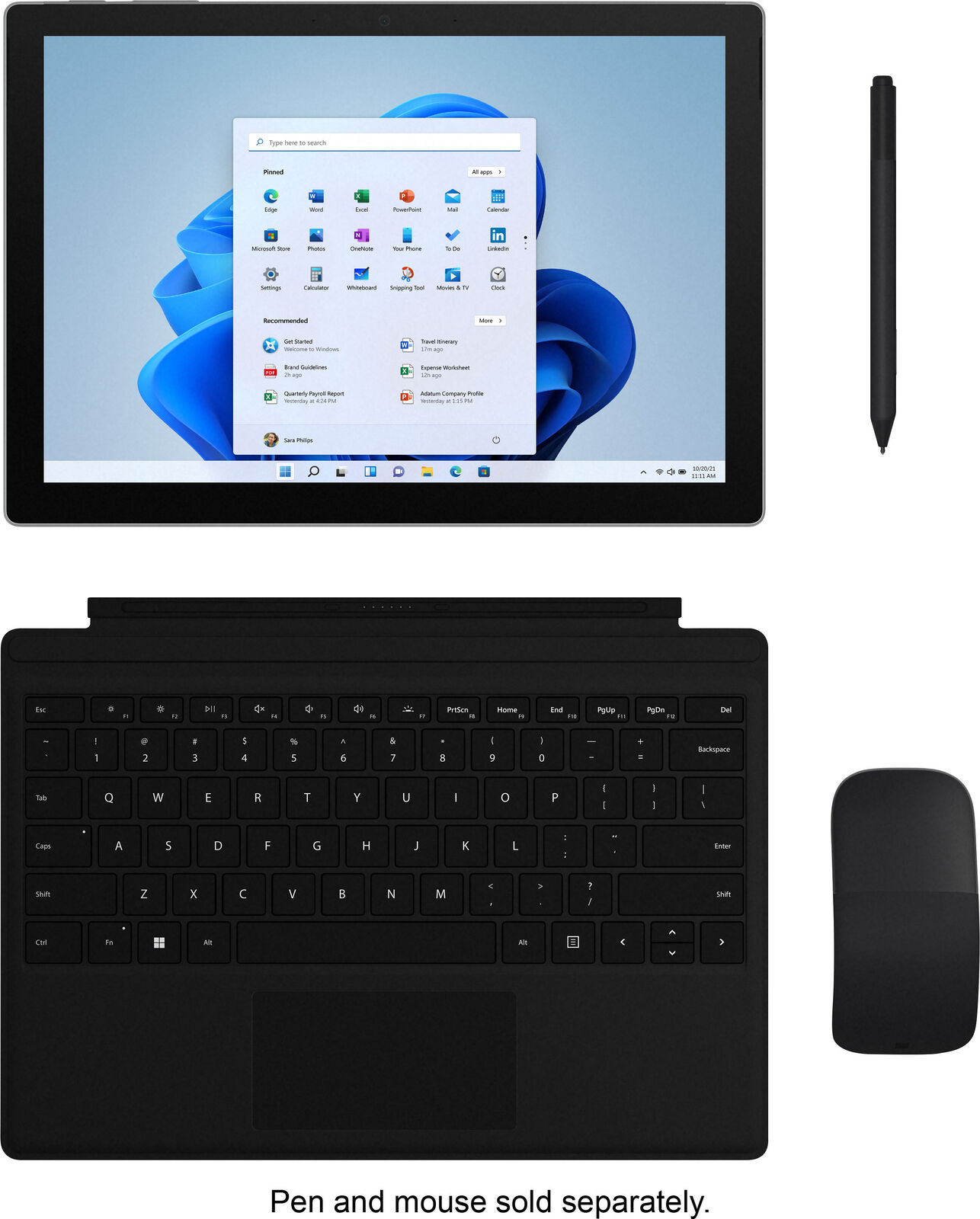 Microsoft - Surface Pro 7+ - 12.3Touch-Screen - Intel Core i3 - 8GB Memory ...