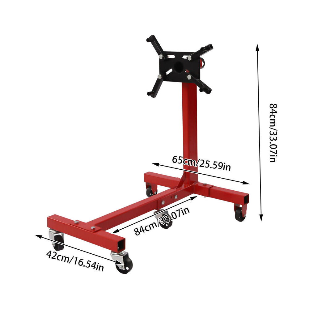 Great Choice Products Rotating Engine Stand 1250Lbs Capacity Big Hoists ...
