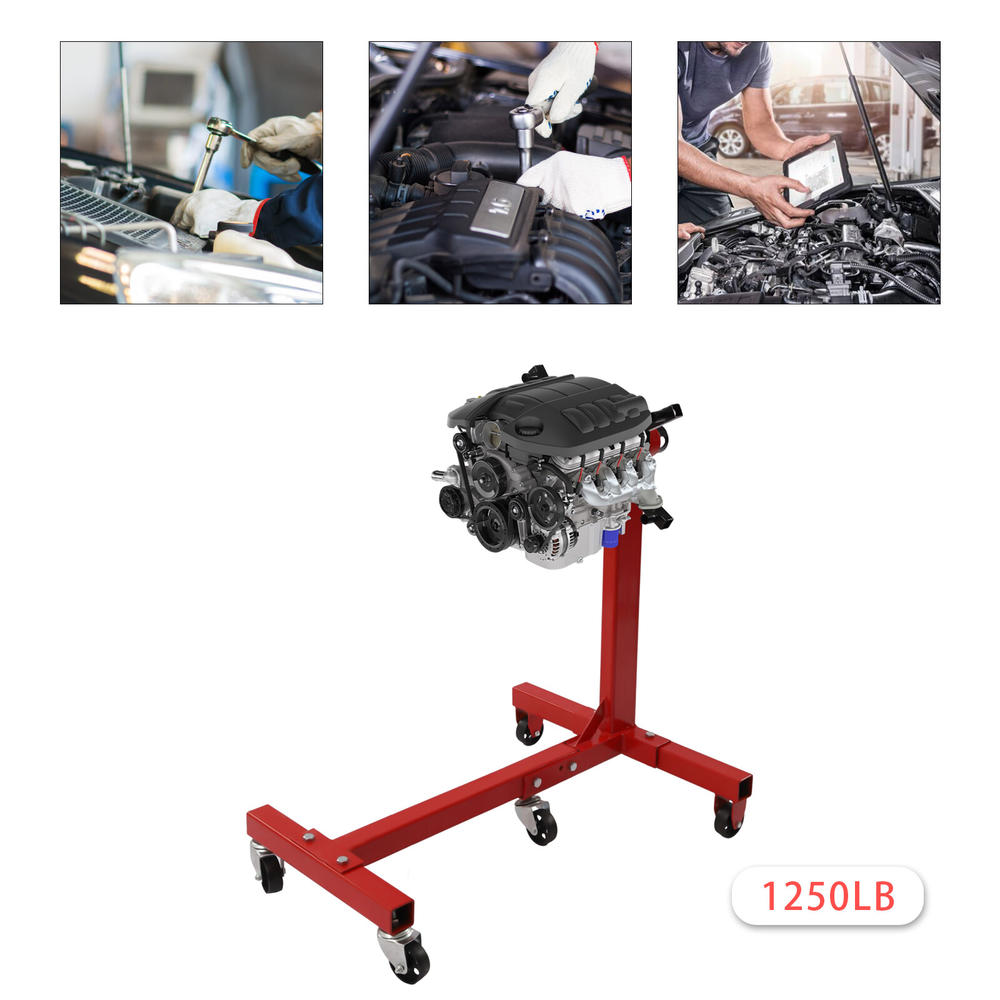 Great Choice Products Rotating Engine Stand 1250Lbs Capacity Big Hoists ...