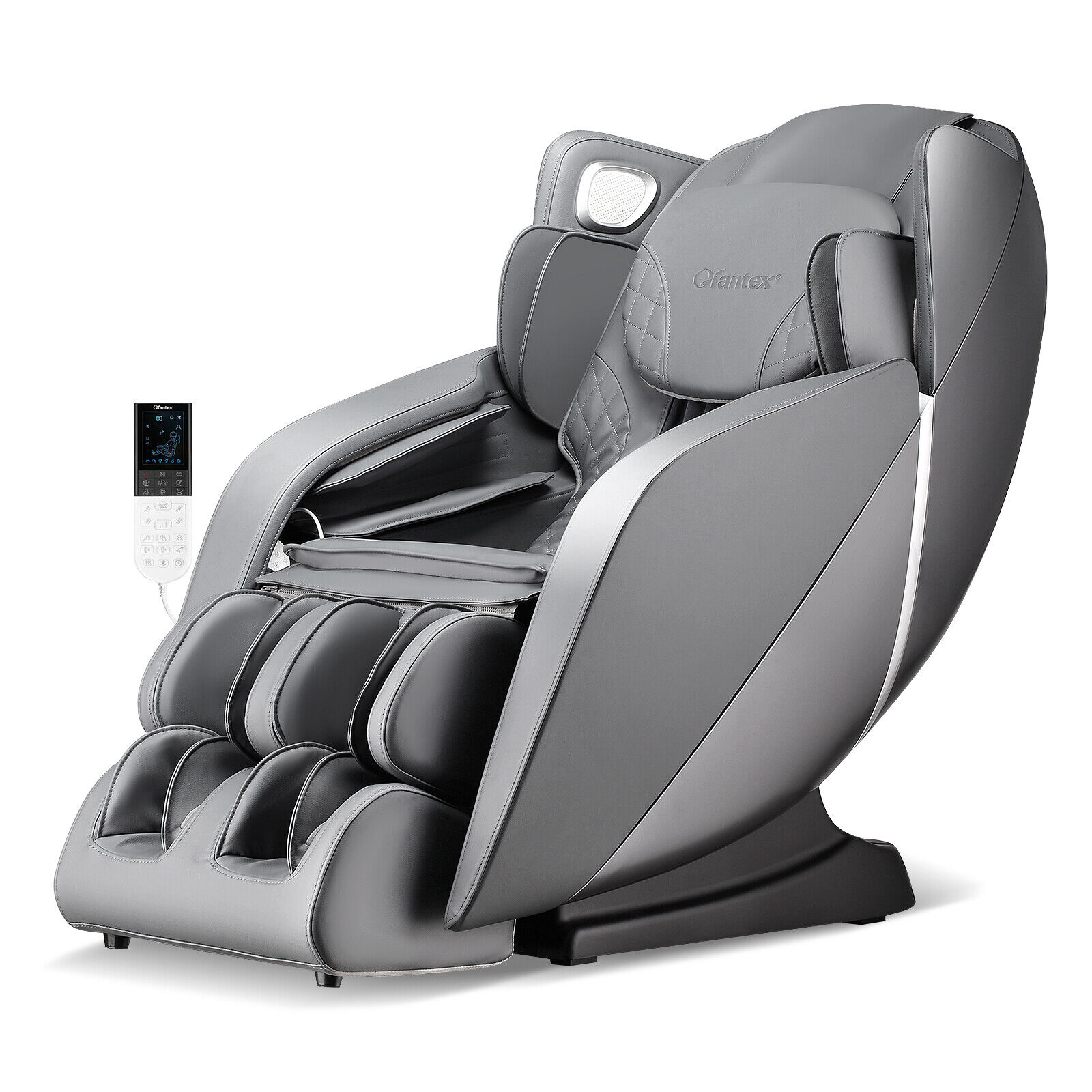 Giantex Zero Gravity Sl Track Full Body Massage Chair W/ Voice Control Heat Foot Roller