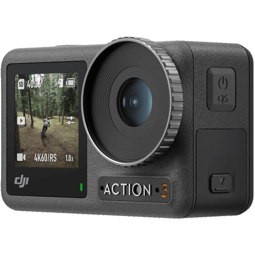 DJI - Osmo Action 3 Adventure Combo 4K Action Camera - Gray