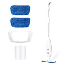 Great Choice Products Electric 1100 W Steam Mop Floor Steam Cleaner W/ Water Tank For Hardwood Carpet