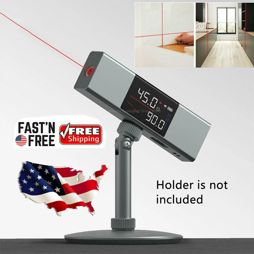 Great Choice Products Laser Protractor Angle Measure Laser Level Ruler ...