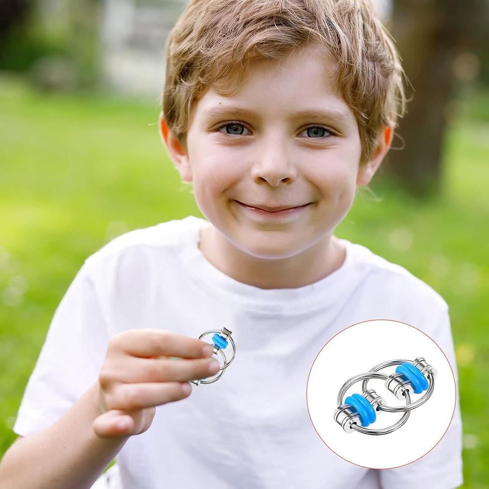 Great Choice Products 12 Pieces Fidget Toy Pack Flippy Chain Fidget Toy ...