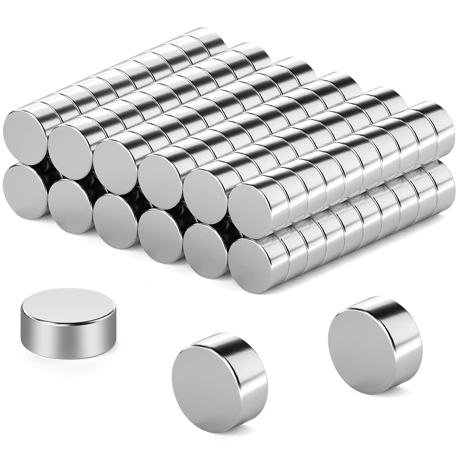 Great Choice Products 120 Pack Small Magnets Mini Magnets, Small Round Neodymium Magnet Fridge Magnets, Magnets For Whiteboard, Refrigerator M?