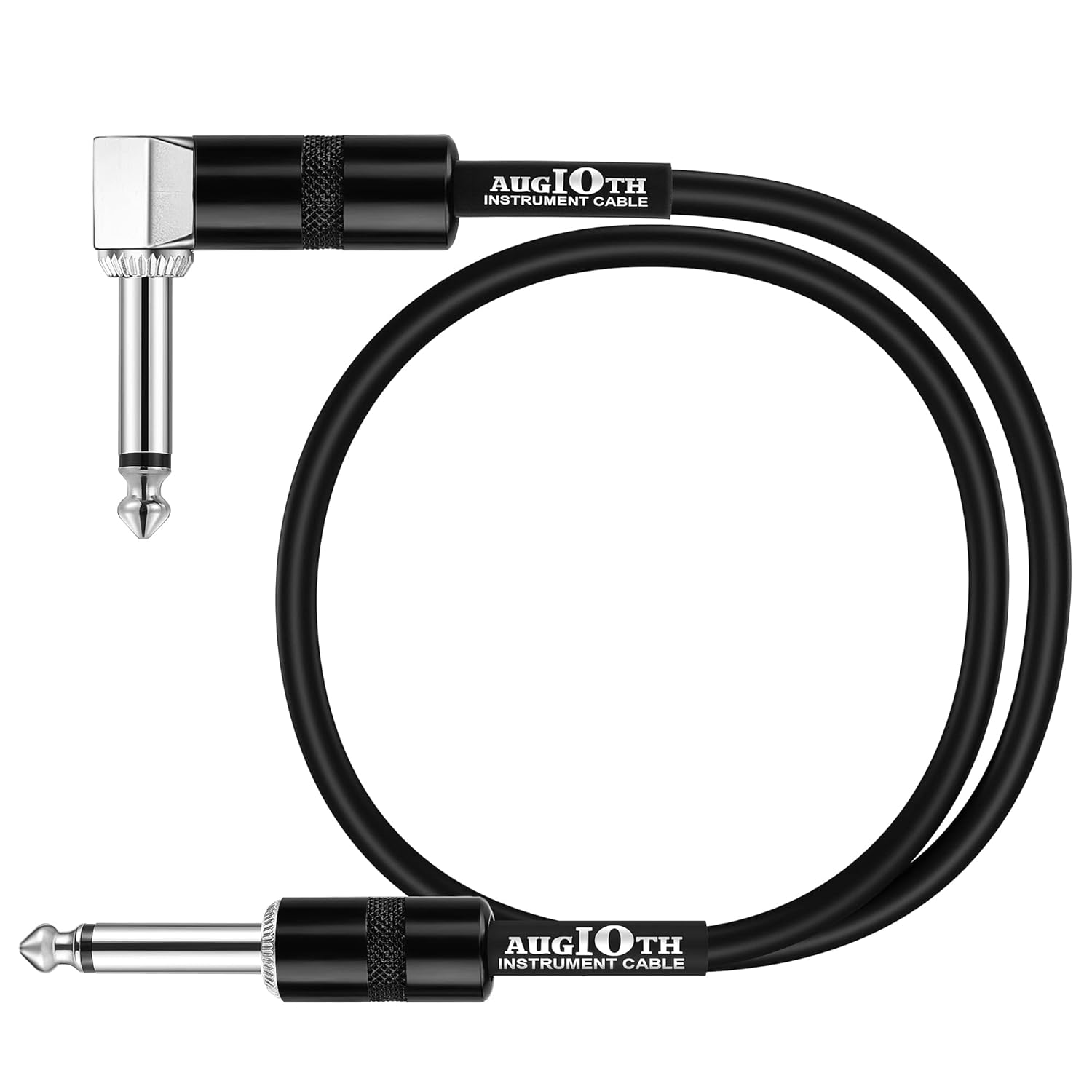 Great Choice Products 24 Inch Guitar Patch Cable 60 Cm Performance Guitar Effect Pedal Cables Straight To Angled