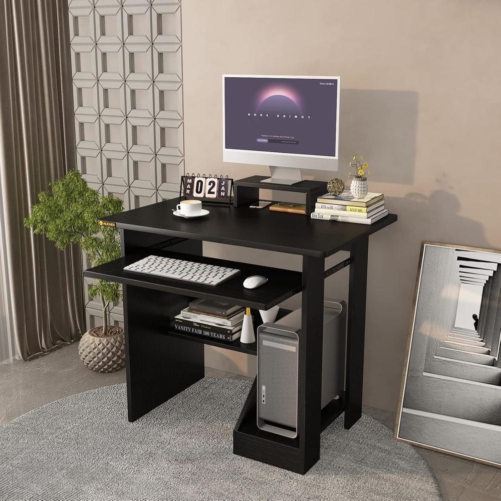 Great Choice Products 29In Computer Desk With Monitor Stand And ...